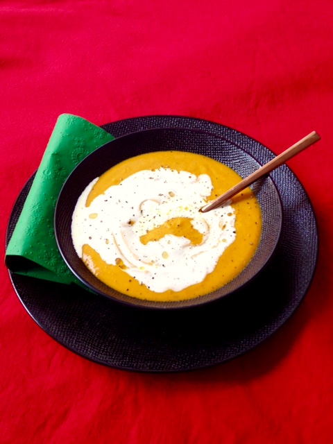 soupe potimarron-châtaignes